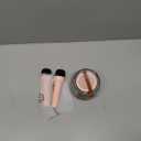 Mini Karaoke Machine for Kids, Portable Bluetooth Speaker with 2 Wireless Microphones and Led Light, Birthday Gifts for 4 5 6 7 8 9 10 11 12 Year Old Girl, Kid Karaoke Machine Toys, Pink