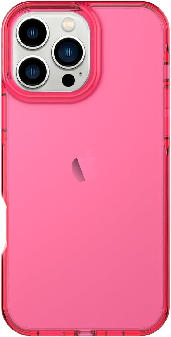 ArtsEvo Designed for iPhone 16 Pro Max Case, 6.6ft Drop Protection, Full Body Screen Camera Protective Phone Case, Hotpink