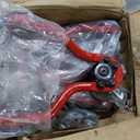 4WD 15pc Front End Control Arm Suspension Kit for Chevy GMC K1500 K2500 Suburban Tahoe Yukon Escalade, Front Control Arms, Lower Ball Joints, Tie Rods Sway, Bar End Link Set Replacement