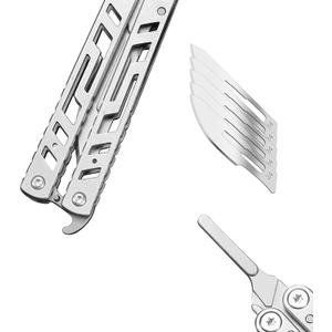 Pocket Knife for Men, Scalpel Knife Blade Holder (5 Blades Included), Small EDC Utility Box Cutter