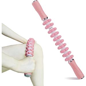 Bendable Muscle Roller Stick for Fascial Massage, Cellulite Remove, Lymphatic Circulation and Sore Muscles - Multi-Functional Massage Roller Stick for Legs and Back Muscle Recovery