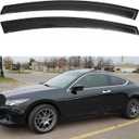 IG Window Visors Fit for 2008-2012 Honda Accord Coupe, Out-Channel Rain Guards Vent Wind Deflectors 2PC, Car Accessories for 08-12 Accord (Coupe Only)