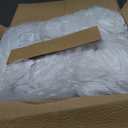 50 Pack White Stretch Chair Covers, Spandex Dining Chair Slipcovers, Wrinkle Resistant Reusable Covers for Wedding, Party, Banquet & Events