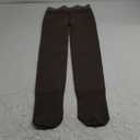 CHRLEISURE Women's Fleece Lined Tights - Fake Sheer Warm Pantyhose Thick Winter Leggings (Medium-Large, Pantyhose Translucent Dark Brown 2, 300g) M/L