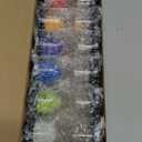 Sand Timer, Hourglass Sand Timers Colorful 1/3/5/10/15/30 Minutes Sandglass Timer with Protective Cover for Classroom Home Office Cooking (Pack of 6) Multicolor (Abs Cover+ Borosilicate Glass Body)