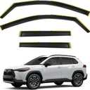 in-Channel Rain Guards Fit for Toyota Corolla Cross 2022-2026