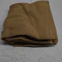 VHC Brands Burlap Natural Farmhouse Primitive Curtains Solid Color Tier Set of 2 36x36 (36"W x 36"L (Pack of 2))