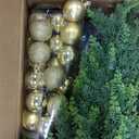 3FT Artificial Topiary Cedar Trees 2 Pack, Lush Thick Greenery UV Rated Artificial Plants for Outdoor Planters Decor, Realistic Fake Trees Indoor Garden