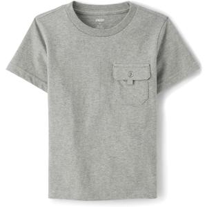 Gymboree Boys and Toddler Essential Short Sleeve Tops (2T, Gray)