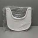 Baby High Chair Tray Compatible with Stokke Tripp Trapp Chair (V2 and Beyond) with Smooth Surface and Strong Suction Power Made of Food-Safe Plastic (BPA BPS BPF Lead Phthalate Free) - White