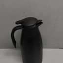 70oz Thermal Coffee Carafe Insulated Coffee Thermos, Stainless Steel Insulated Vacuum Coffee Carafes For Keeping Hot, Double Walled Insulated Vacuum Flask, Tea Water Coffee Dispenser Airpot (Black)