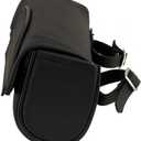 Milwaukee Leather SH621 Black PVC Motorcycle Tool Bag with Self FastenerClosure - One Size