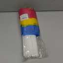 20 Pack Pansexual Pride Handheld Stick Flags for LGBTQ Parades Event, 12 Inches