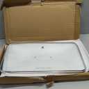 Vayepro 2-Burner Griddle Pan with Glass Lid - Nonstick Stovetop Griddle for Gas & Glass Cooktops - Aluminum Camping Grill Pan for Breakfast (Pancakes/Eggs/Bacon) (22"L x 12"W x 1.77"Th)