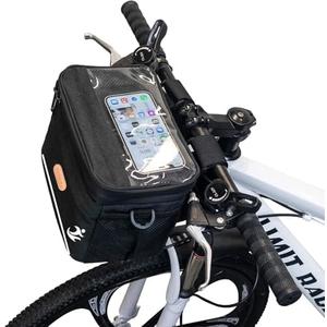 MeiMeSu Bike Handlebar Bag Waterproof Bike Basket Front with Bike Phone Mount, Bicycle Baskets with Touch Screen Phone Holder, Bike Pouch Cooler Lunch Bags for Cycling Outdoor Adults/ Kids Gift MeiMeSu Bike Handlebar Bag Waterproof Bike Basket Front with Bike Phone Mount, Bicycle Baskets with Touch Screen Phone Holder, Bike Pouch Cooler Lunch Bags for Cycling Outdoor Adults/ Kids Gift