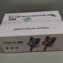 WLOTPO Cordless Vacuum Cleaner for Home, Lightweight Stick Vacuum Cordless Rechargeable with Power Suction, Up to 35 Mins Runtime, Hardwood Floor Vacuum for Pet Hair, Carpets, Tile(Deep Purple)