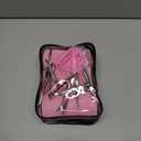 4 Sizes Self-Grip Hair Rollers Set for Long, Short Hair and Bangs - 50 Pcs with Clips (25mm, 36mm, 48mm, 60mm), Pink