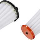 HASMX Vacuum Filter E2 Replacement for Electrolux Ergorapido EL2000 Stick Vacs & Rapido EL800 Hand Vacuums, Vacuum Cleaner Filter Replaces Part Numbers: E2, Style 2, EF144, EL65521, EL65521A (2-Pack)