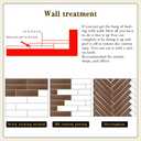 36-Pack 54 Sq.ft Wood Effect Tiles,，Peel and Stick Floor Tiles，Vinyl Flooring Used for Home Decoration of RV, Bedroom, Kitchen and Living Room. (508, 36 PCS)