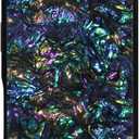SCORPIFY for iPhone 17 Air Case [Compatible with MagSafe] with Gleam Mystic Abalone, Cute Magnetic Phone Cover Bumper for Women Girls and Men, Black Glitter Sparkle Iridescent with Mother of Pearl