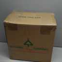 National Tree Company Pre-Lit Artificial Christmas Hanging Basket, Tiffany Fir, Decorated With Frosted Pine Cones, Berry Clusters, White Lights, Christmas Collection, 20 Inches