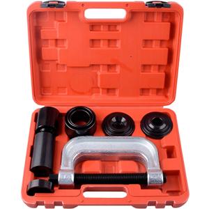 Ball Joint Press & U Joint Removal Tool Kit with 4x4 Adapters for Most 2WD and 4WD Cars and Light Trucks