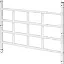 Segal S 4764 Fixed Window Guard Adjustable Child Safety Window Guard Prevents Accidental Falls, Tamper Resistant Screws Included, Non-Egress, White, 23-1/2 to 38 In. W x 21-1/4 In. H (Single Pack)