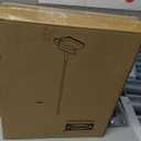 JEHONN Carpet Floor Sweeper Manual with Horsehair, Non Electric Quite Rug Roller Brush Push for Cleaning Pet Hair, Loose Debris, Lint (Red)