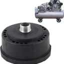 Air Compressor Muffler Noise Reducer 3/4 Inch 25mm Plastic Round Intake Muffler 80mm