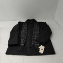Dockers Men's Weston Wool Blend Scarf Coat Large 