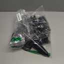 Domensi 40 Pack Black Champagne Flutes Bulk Plastic Disposable Champagne Glasses 5.5 oz Plastic Mimosa Glasses Wedding Cocktail Cups for Engagement Birthday Graduation Decor 2026 Party Supplies