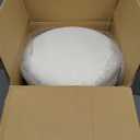 Boucle Round Ottoman with Storage Set of 2,Small Foot Stool Ottoman for Living Room, Small Coffee Table,Vanity Stool with Storage for Bedroom, Beige