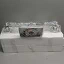 DORESshop 3-Light Chrome Bathroom Vanity Light - Transitional Design with Opal Glass Shades