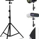Projector Floor Stand, Folding Portable Tripod Mount - Adjustable Height 29" to 70"