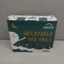 LUMARA Inflatable Bed Rail for Toddlers 2 Pack - Portable Travel Bed Bumpers for Kids Fits Twin Full Queen King Size Beds - Non-Slip Safety Guard Rails