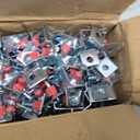 Powder Actuated Fasteners 1-1/4" Pins with 90°Angle Clip100pcs/pack