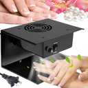 Watris Veiyi 300W Nail Polish Dryer, Nail Fan Dryer for Regular Polish, Hot & Cold Wind Nail Blower Dryer for Manicure Salon and Daily Home Use