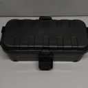 Flemoon Medium Outdoor Electrical Box (11.5x5.2x4 inch), IP54 Waterproof Extension Cord Cover w/6 Cable Entry Ports, Weatherproof Connection Box for Power Strip, Timer, Plug, Holiday Lights, Black