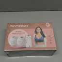 Momcozy M5 Smart APP Controlled Wearable Breast Pump, Hands-Free Wireless Electric Pump, 3 Modes 9 Suction Levels, BPA-Free, Portable Lightweight, 24mm Flange, 2-Pack Cozy Red