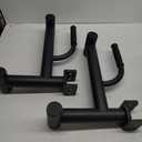 Deadlift Jack Barbell Stand Upload 600lbs Deadlift Barbell Jack Bar Non-Slip Rubber Handle Suitable for Loading Unloading Weight Plates for Deadlift Exercise Weight Training (set of 2)