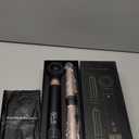 Hair Dryer Hot Air Styler: High-Speed Blow Dryers with Negative Ionic for Fast Drying Frizz Control, Extra Long Barrel 1 1/4 Inch Curling Iron Airflow Auto Wrap Curler for Quick Styling (Black)