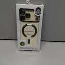 Magnetic for iPhone 17 Pro Max Case with Privacy Screen Protector & Full Camera Cover,[Non-Yellowing] Shockproof Clear Phone Case Compatible with MagSafe Women Girls for iPhone 17 ProMax, Beige