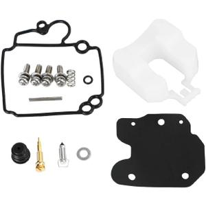 6BL-W0093-00-00 Carburetor Repair Kit for Yamaha 4 Stroke Outboard Engine 20 25 HP F25 T25 Boat Motor Carb Rebuild Parts Replacement 6BLW00930000
