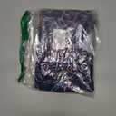 2Pcs Women's Scrubs Set with Cute Printed Scrub Caps V Neck Tops Soft Casual Nurse Uniform with Pockets (Blue, L)