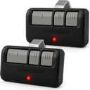 2 for Universal Chamberlain Craftsman LiftMaster Garage Door Opener Remote, Replaces 893LM 893Max 891LM 371LM 373LM 971LM 973LM, no Wait Wireless Remote Keyless Entry, Safe Security+2.0