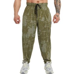 BIG SAM SPORTSWEAR COMPANY Men's Loose Fit Sweatpants with Pockets Technical Design Lightweight Gym and Daily Track Pants (1285, L) Green