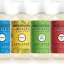 Mrs. MEYER'S CLEAN DAY Summer Hand Soap Set, includes Blueberry, Tomato Vine, Dandelion and Fresh Cut Grass