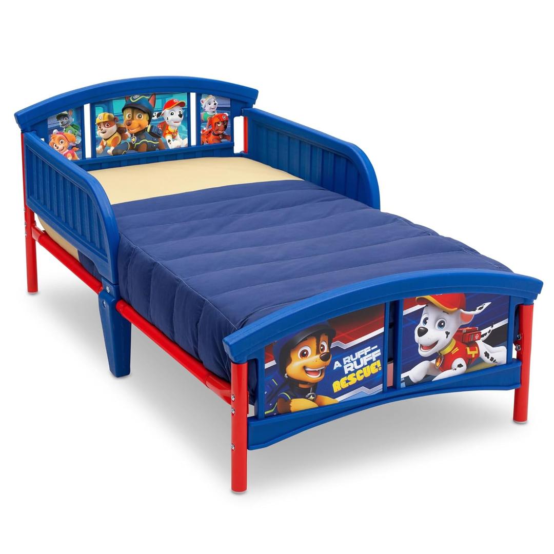 Delta Children Plastic Toddler Bed, Nick Jr. PAW Patrol Delta Children Plastic Toddler Bed, Nick Jr. PAW Patrol