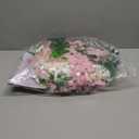 BLEUM CADE 10Pcs White & Pink Fake Wisteria Hanging Flowers, 3.6Ft/Pcs Artificial Wisteria Garland, Hanging Flowers for Wedding Party Home Backdrop Wall Decoration