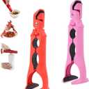 3-in-1 Hot Plate Gripper, Anti-Scalding Hot Bowl Dish Plate Gripper Clips Tongs,Silicone anti-heat and anti-slip dish tongs for the kitchen, Non-Slip Dish Clamp for Microwave Cooking Oven(2pcs